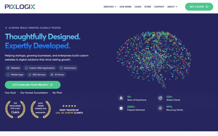 Award Winning Web Design and Development Company in India Pixlogix 10 06 featured image