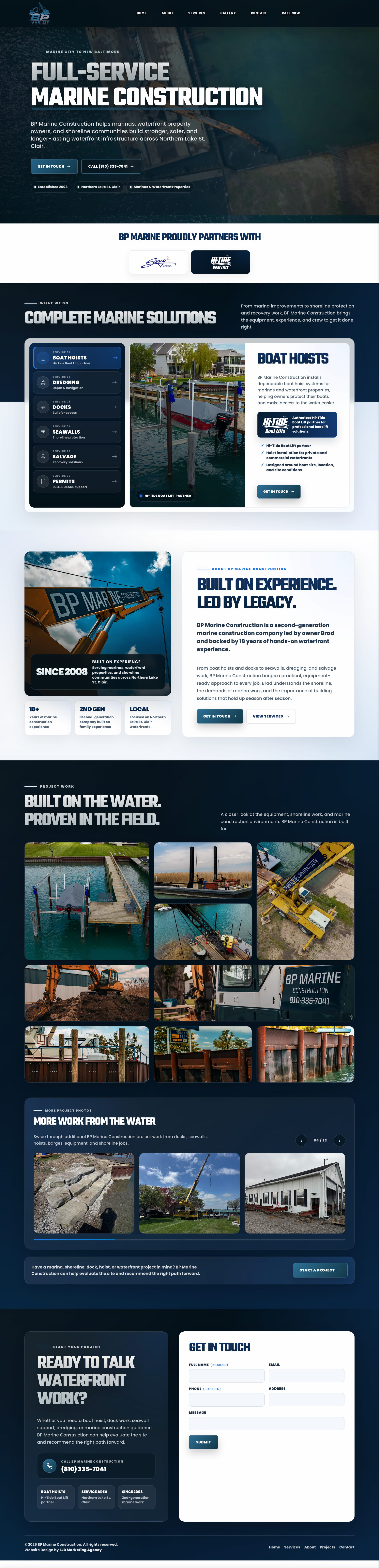 BP Marine Construction Lake St Clair Marine Construction 08 12 2026 08 54 AM