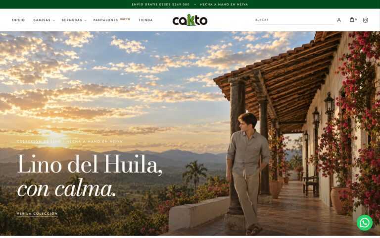 Cakto Ropa de lino hecha a mano en Colombia Featured Image
