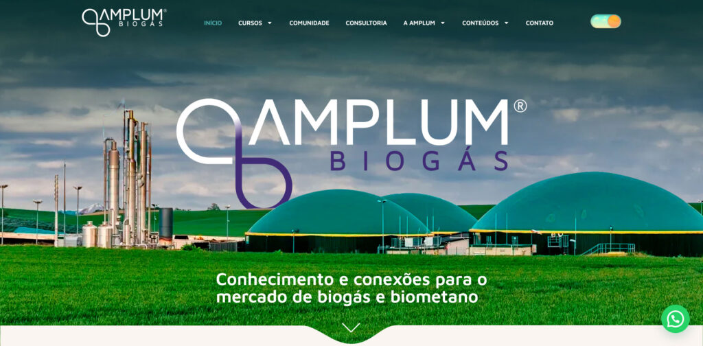 Amplum biogas banner