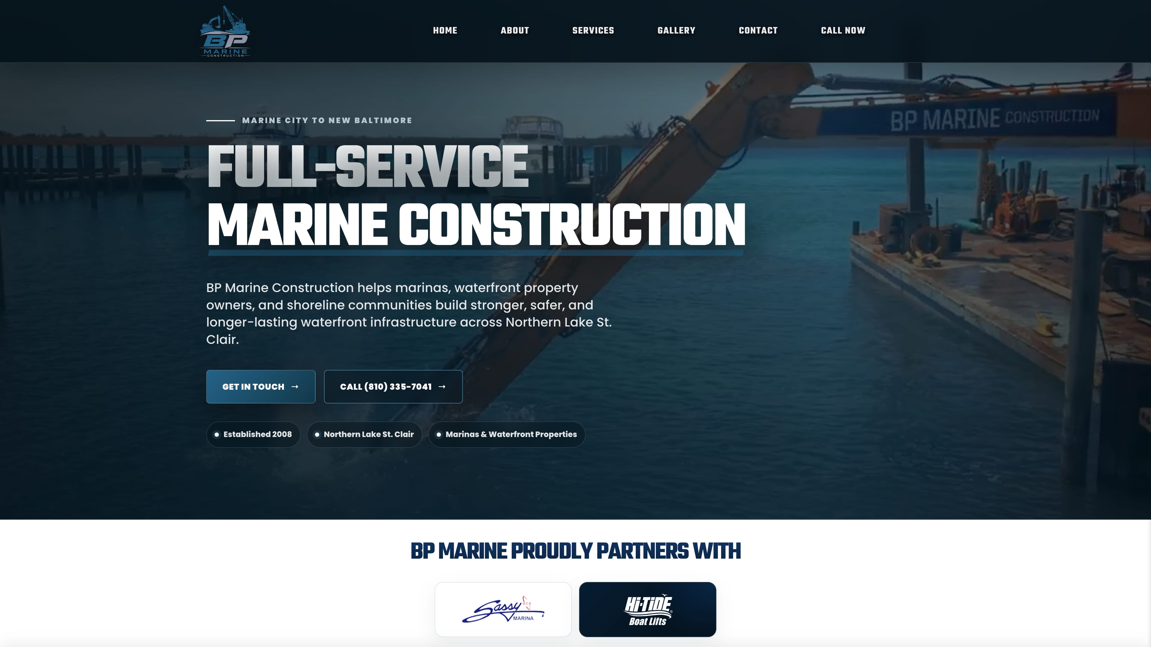 Bpmarineconstruction.com featured image