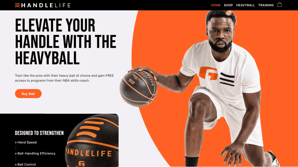 HandleLife – Basketball training platform focused on skill development and athletic performance