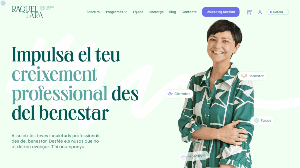 Raquel Lara – Personal portfolio showcasing UX design, branding, and creative direction